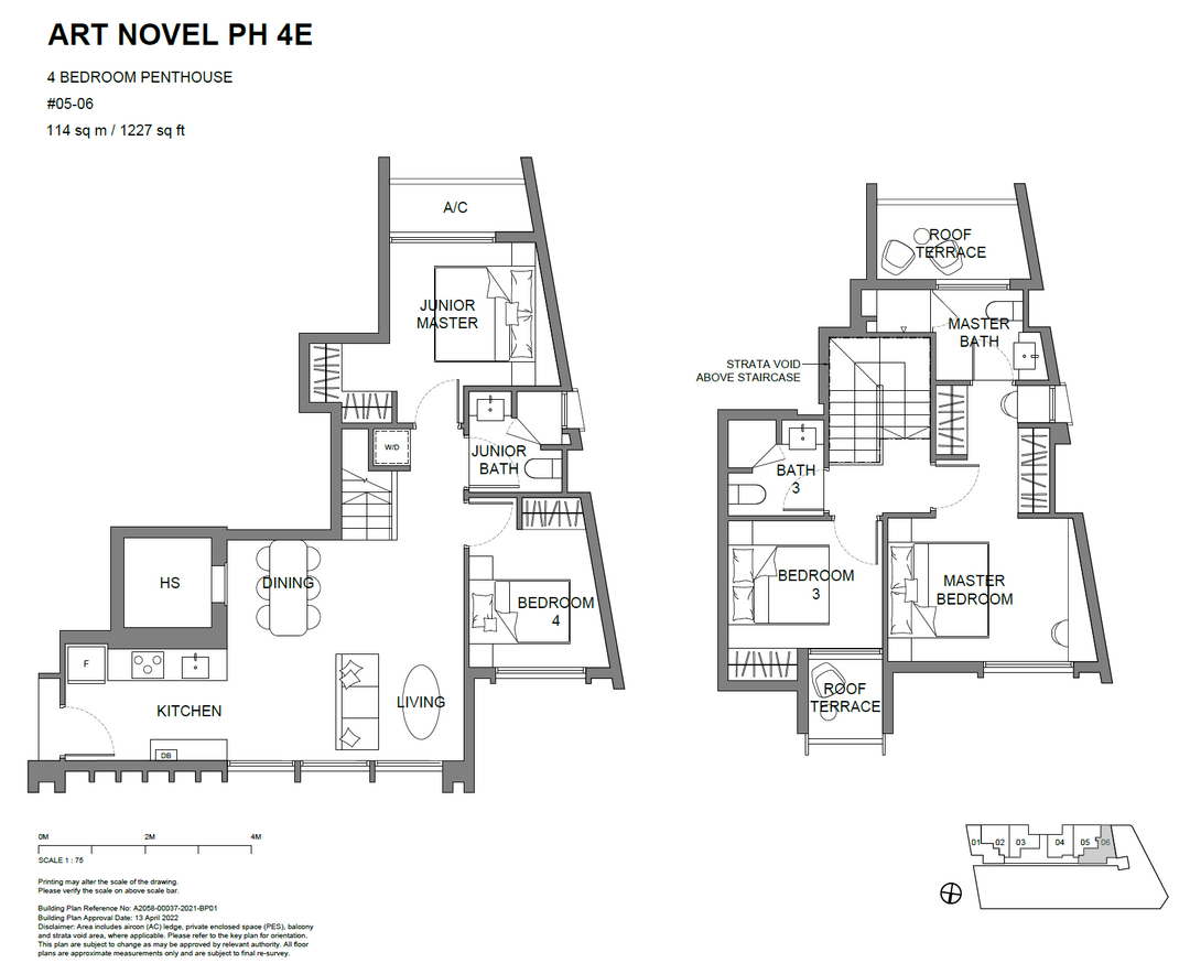ART NOVEL PH4E floor plan